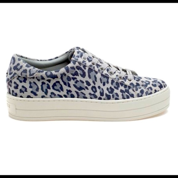 J/Slides Hilton Platform Sneakers in suede - Picture 3 of 4